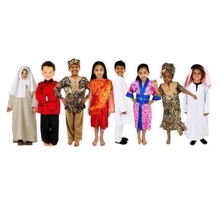 Multicultural Role Play Costumes Bundle Deal  hi\-res