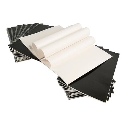 Pisces Laminated Spiral Hardback Sketchbooks A3 140gsm  hi\-res