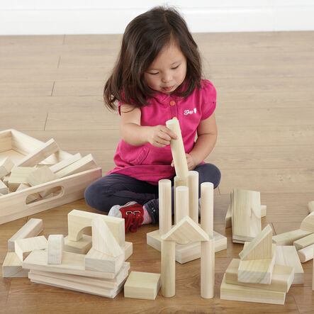 Wooden Jumbo Blocks 54pk  hi\-res