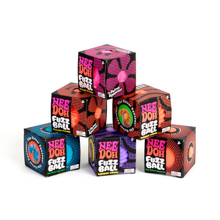 NeeDoh Fuzz Ball Wonder Fidgets 6pk  hi\-res