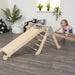 Pikler Inspired Climb \x26 Slide Nursery  hi\-res