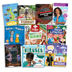 White Non-Fiction Book Bands Level 10  hi-res