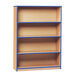 Coloured Edge Bookcases H1250mm  hi\-res