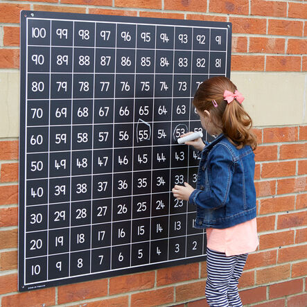 TTS Outdoor Hundred Square Chalkboard Descending  hi\-res