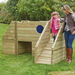 Outdoor Explore and Climb Wooden Unit  hi\-res
