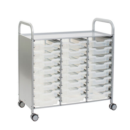 Callero Tray Trolley 24 Shallow Trays  hi\-res