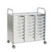 Callero Tray Trolley 24 Shallow Trays  hi\-res