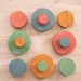 Loose Parts Wooden Disc Shapes \- Earth  hi\-res