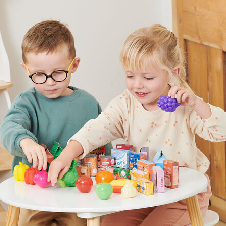 Plastic Role Play Cartons and Food Sets  hi\-res