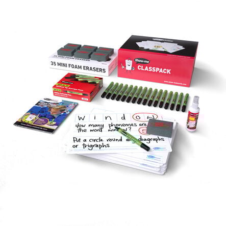 Show\-me A4 Phoneme Frame Drywipe Boards  hi\-res