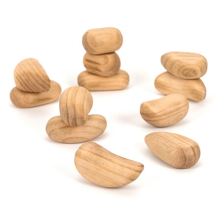 TTS Tactile Wooden Pebble Collection  hi\-res