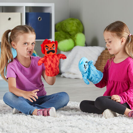 Feelings and Emotions Hand Puppets Set 2  hi\-res