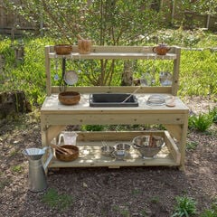 Outdoor Messy Play Wooden Mud Kitchen  Outdoor Messy Play Wooden Mud Kitchen  hi-res