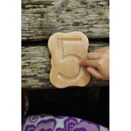 Feels\-Writing Sensory Number Stones 10pk  hi\-res