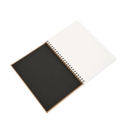 Pisces Jute Spiral Sketchbks A4 140gsm 12pk  hi\-res