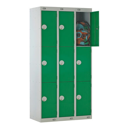 Moresecure School Lockers 300mm Nest of 3  hi\-res
