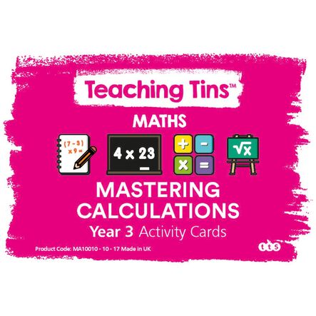 TTS Mastering Calculation Activity Cards Year 3  hi\-res