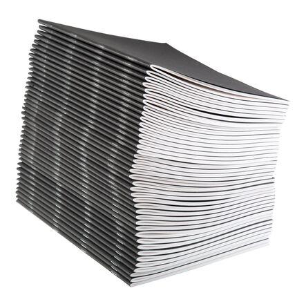 Plain Stapled Sketchbooks Portrait 140gsm  hi\-res