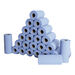 Hygiene\/Couch Rolls Small Blue 2 Ply 24pk  hi\-res