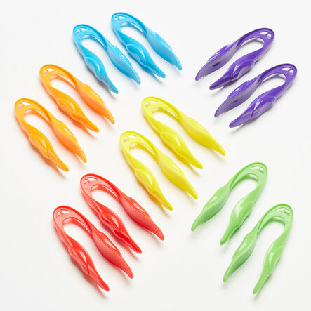 Fine Motor Plastic Grasping Tweezers 12pk  hi\-res
