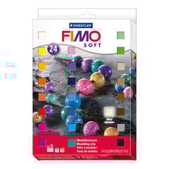 FIMO Soft Modelling Clay Starter Assorted Pack 24 x 25g  hi-res