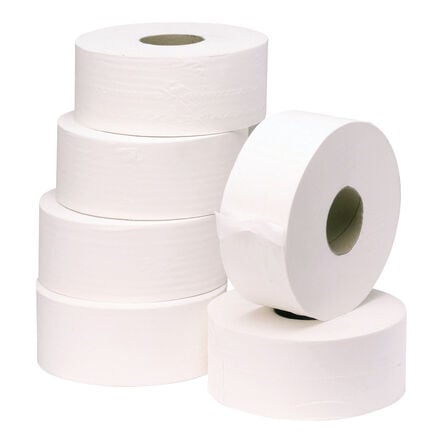 Jumbo Toilet Rolls 2 Ply Pack of 6  hi\-res