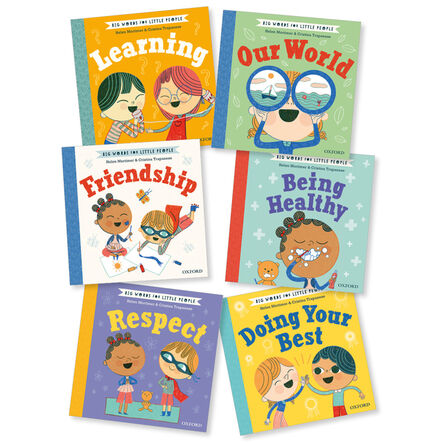Big Words for Little People Books 6pk  hi\-res