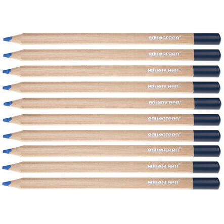 edugreen ECO Triangular Colouring Pencils 10pk  hi\-res