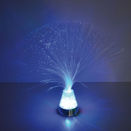 Fibre Optic Lamp with Colour Changing Base  hi\-res