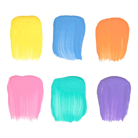 Pastel Ready Mixed Paint 500ml 6pk  hi\-res