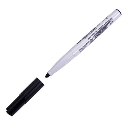 Bic Velleda Black Drywipe Marker Pens 100pk  hi\-res