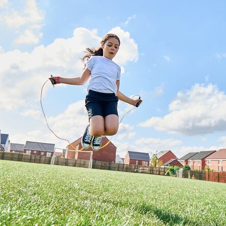 Plastic Coloured Skipping Ropes 6pk  hi\-res