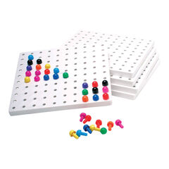 Colourful Peg Boards Pack  hi-res