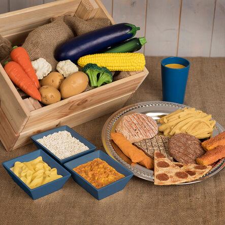 TTS Role Play Dinner Food Set 27pk  hi\-res