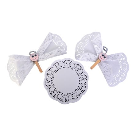 White Paper Doilies 250pk  hi\-res
