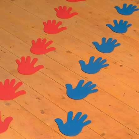 Floor Markers Hands and Feet  hi\-res