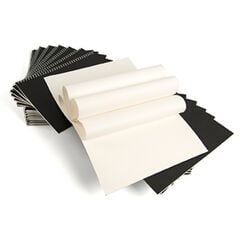Pisces Spiral Sketchbooks Black A4 140gsm  Pisces Spiral Sketchbooks Black A4 140gsm  hi-res