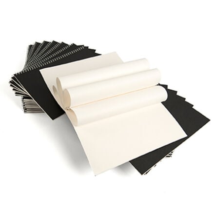 Pisces Spiral Sketchbooks Black A4 140gsm  hi\-res