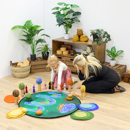 TTS Recordable Small World Woodland Scape Play Mat  hi\-res