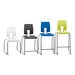 Hille SE High Back Stools Green Seat height 610mm  hi\-res