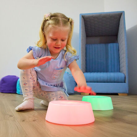 Light\-Up Sensory Stepping Stone 3pk  hi\-res