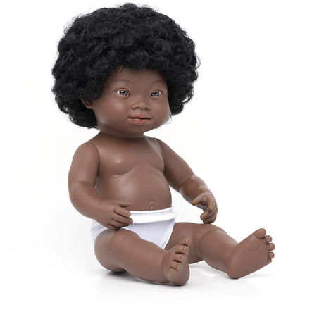 Miniland Baby Doll Down Syndrome Nia 38cm  hi\-res