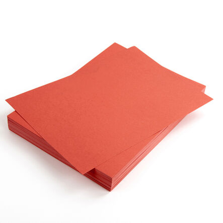 A4 Red Card 280 micron 100pk  hi\-res