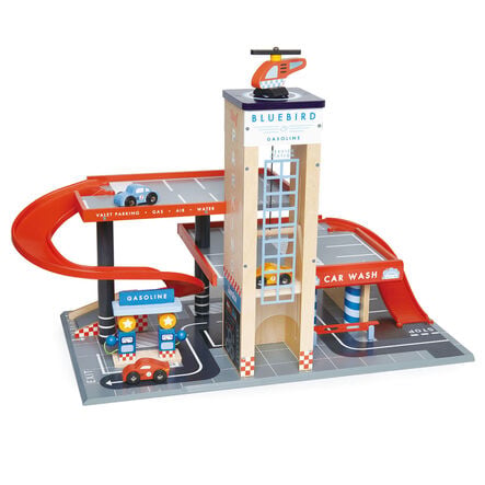 Small World Blue Bird Service Station  hi\-res