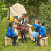 Storytellers\' Outdoor Wooden Chair  hi\-res