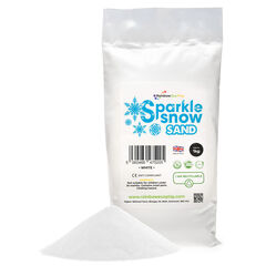 Rainbow ECO Sparkle Snow White Sand 1kg  Rainbow ECO Sparkle Snow White Sand 1kg  hi-res