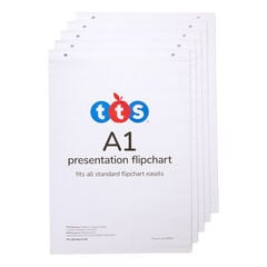 TTS A1 Presentation Flipchart Pads 5pk  TTS A1 Presentation Flipchart Pads 5pk  hi-res