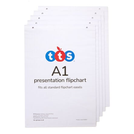 TTS A1 Presentation Flipchart Pads 5pk  hi\-res