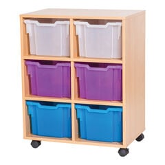Mobile 6 Extra Deep Tray Unit  hi-res