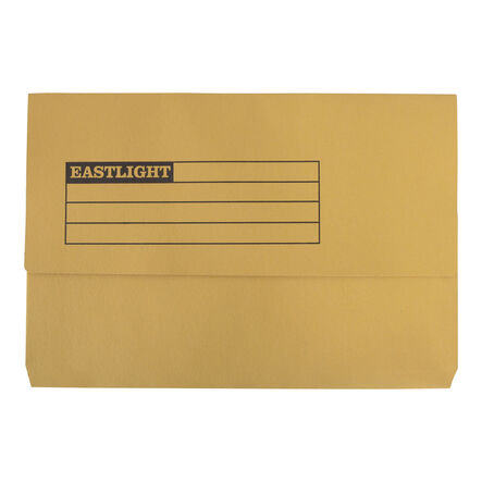 TTS Document Wallet Half Flap Foolscap 225gsm 50pk  hi\-res